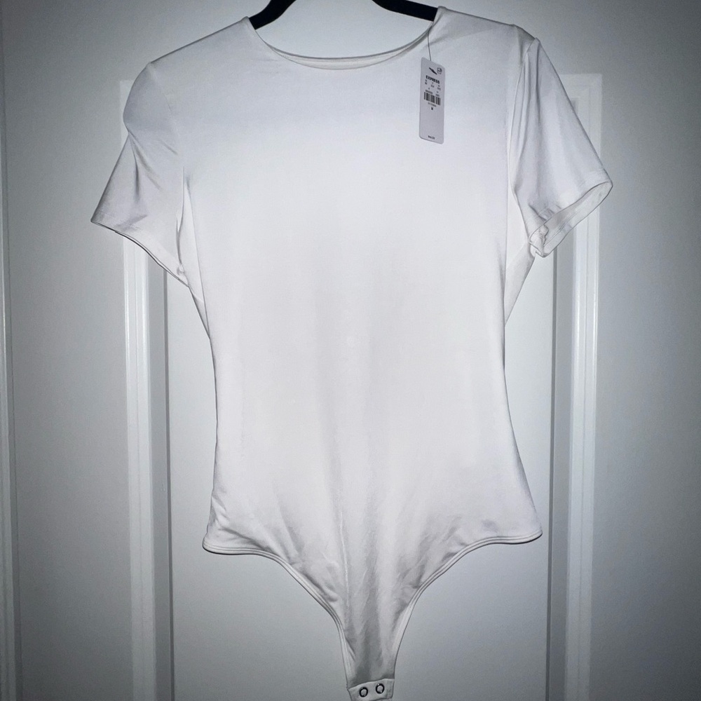 Express White Women's Bodysuit